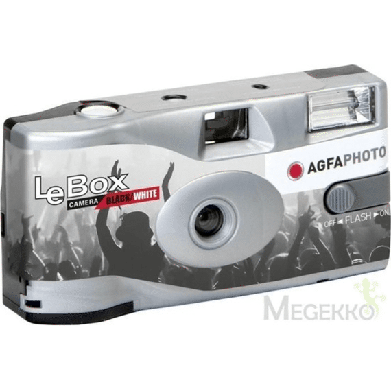 Agfa Wegwerp Fototoestel met Flash 27 Foto''s Black and White