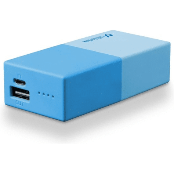 Cellularline Powerbank 5000mAh Blauw