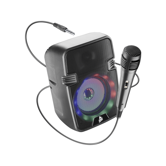 Musicsound Bluetooth Speaker Karaoke met Mircofoon Zwart