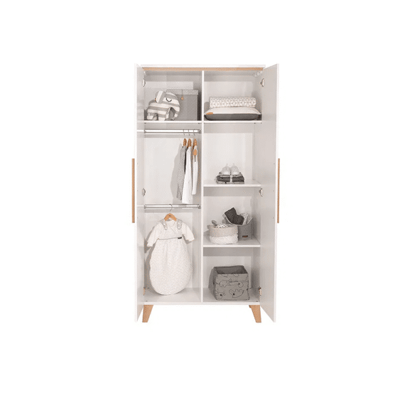 Transland Vito Mira Legplank Klein Kast 2 Deuren Wit