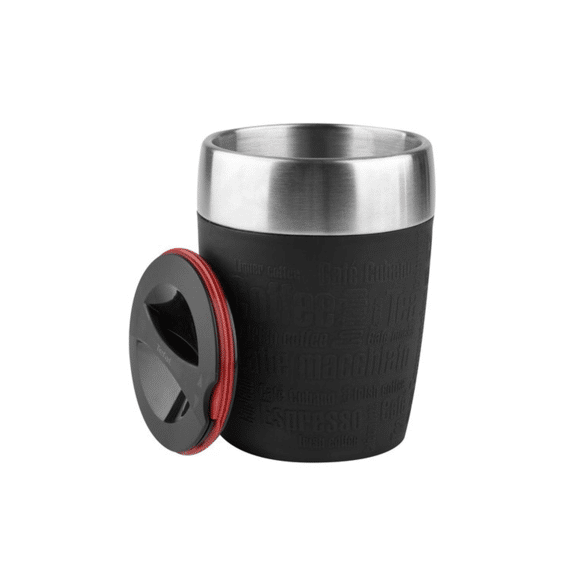 Tefal Travel Cup Thermobeker 0.2L RVS/Zwart