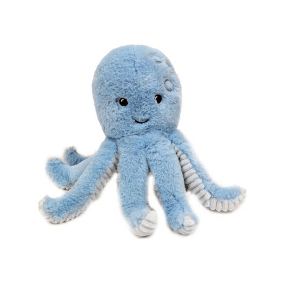 Knuffel Octopus Blauw 19cm