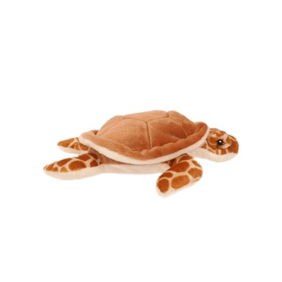 Knuffel Schildpad 25cm Bruin