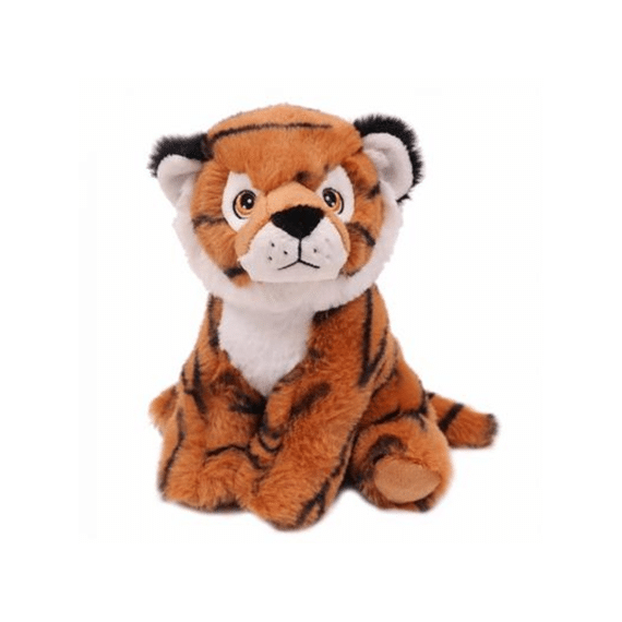 Knuffel Tijger Zittend Bruin 20cm