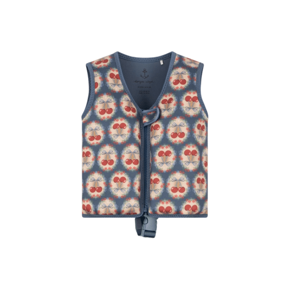 Konges Slojd Zwemvest 2-3 jaar Ellis Cherry Bow Blue