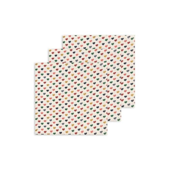 Konges Slojd Tetradoeken 3-pack Coeur ColorÚ