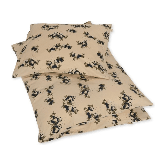 Konges Slojd Dekbedovertrek Bed 100x140 Panda Nuit