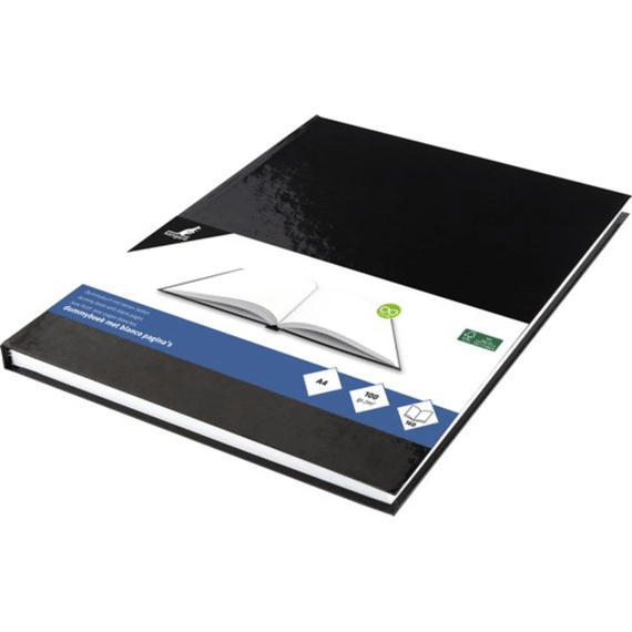 Ktc Tekenboek A4 Zwart