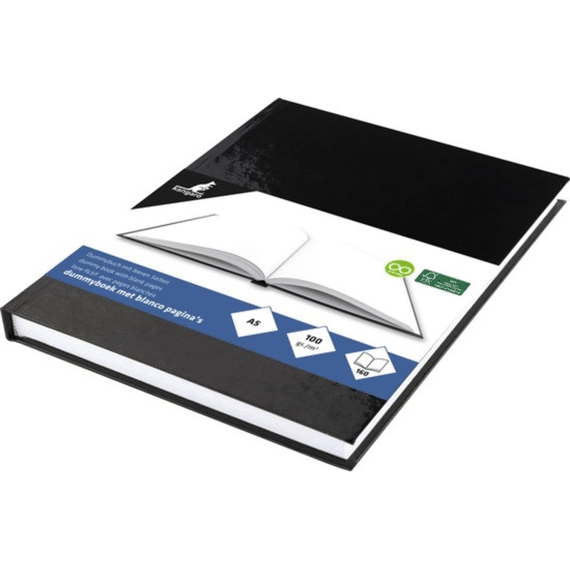 Ktc Tekenboek A5 Zwart