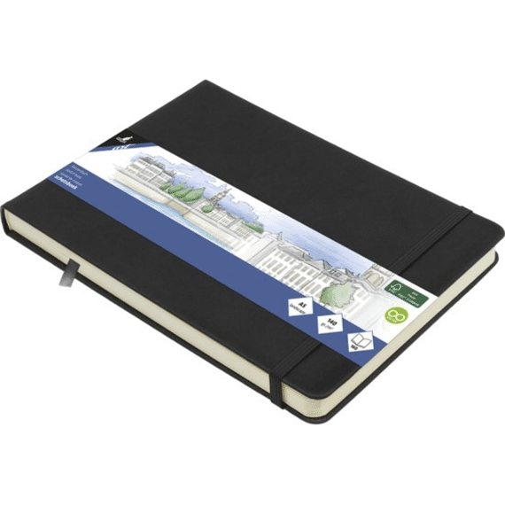 Kangaro Schetsboek A5 Zwart Landscape