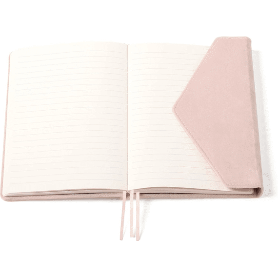 Eccolo Notitieboek Envelop Roze Lijn 15x20cm