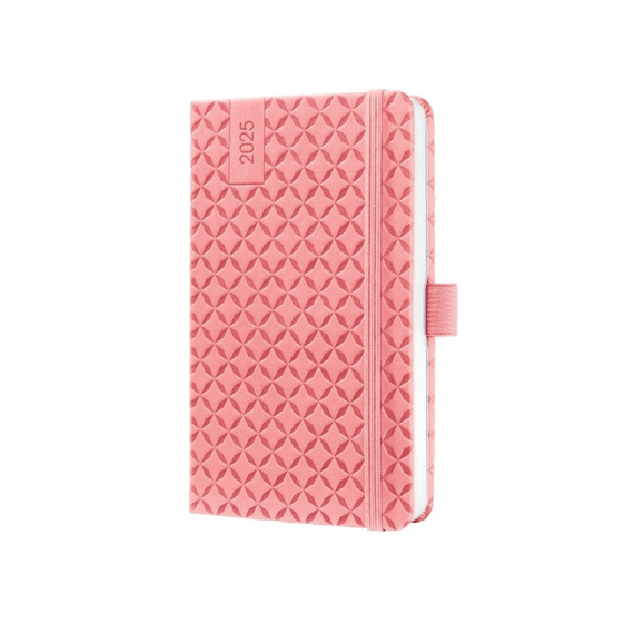 Ktc Agenda Week Flair A6 Rose Pink