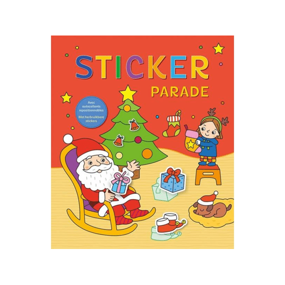 Sticker Parade Kerstman