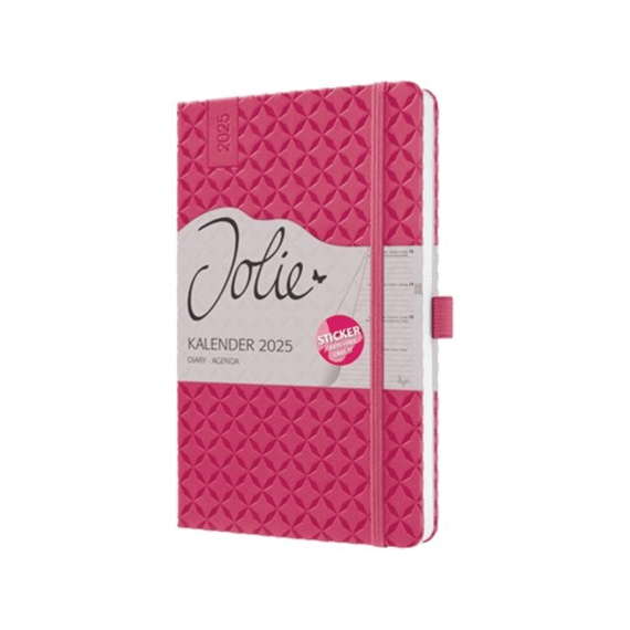 Ktc Agenda Week Flair A5 Fuchsia Pink