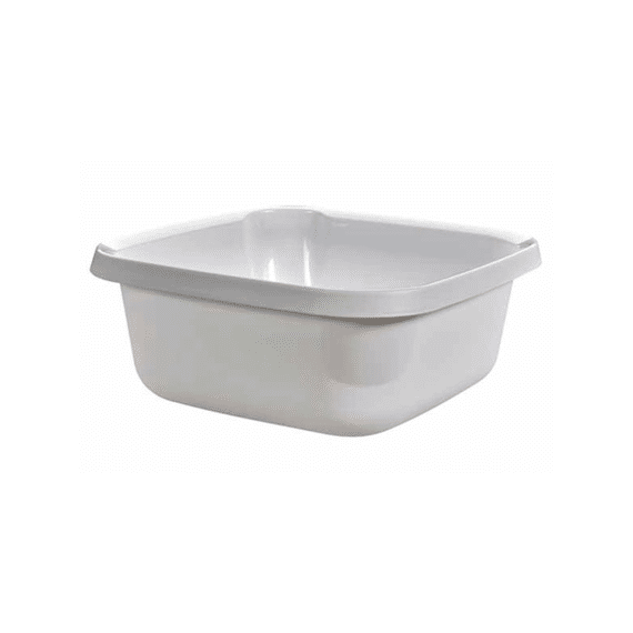 Curver Essentials Rechthoekige Waskom 12l Lichtgrijs 360x360x145mm