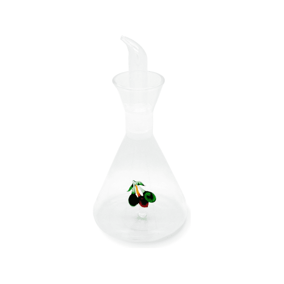 WD Lifestyle Oliefles met Glasdecoratie 500ml Olijven