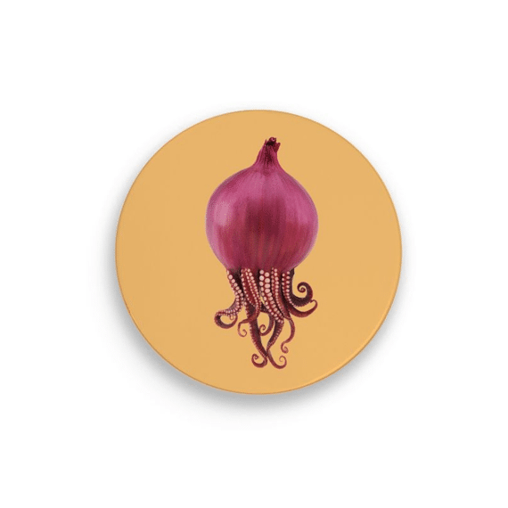 WD Lifestyle Onderzetter Keramiek 18cm Octopus