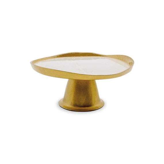 WD Lifestyle Taartschotel op voet Goud
