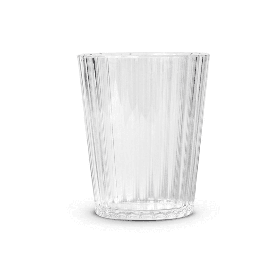 WD Lifestyle Glas Acryl 370ml 2st Transparant