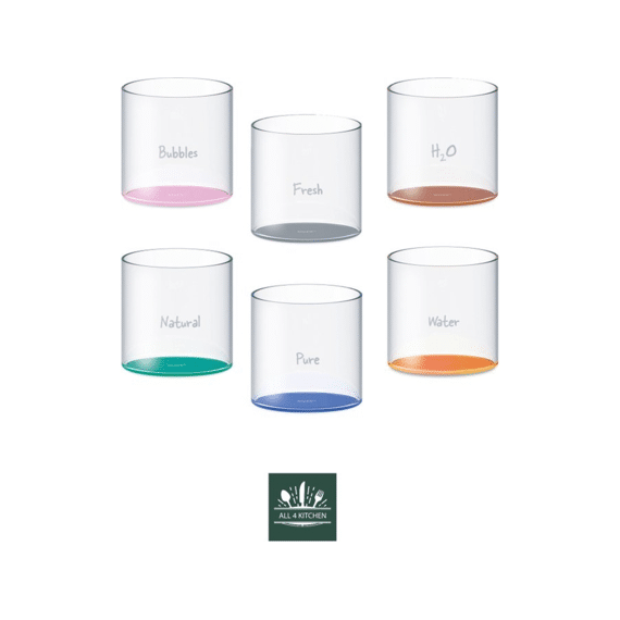 WD Lifestyle Glas 250ml 6st