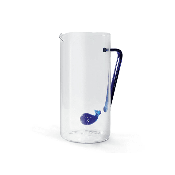 WD Lifestyle Karaf met Glasdecoratie 1,2L Walvis