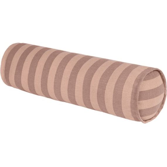 Nobodinoz Kussen Cylinder Vibes Pink Mauve Stripes
