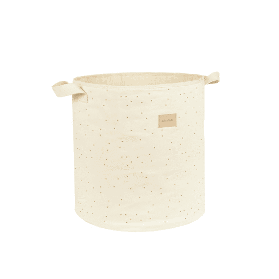 Nobodinoz Opbergmand Natural Honey Sweet Dots