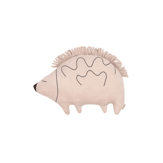 Nobodinoz Kussen Enzo The Hedgehog Mauve Pink