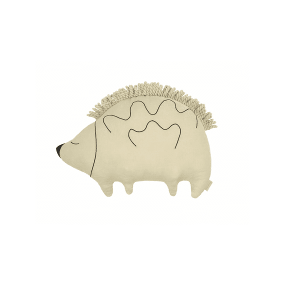 Nobodinoz Kussen Enzo The Hedgehog Green Tea