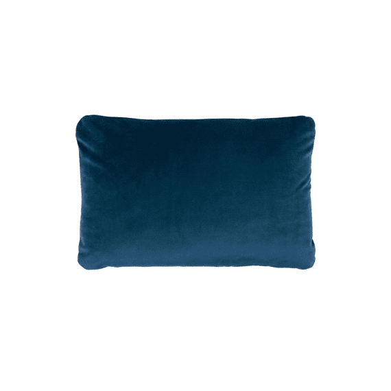 Nobodinoz Kussen Rechthoekig Eco-Velvet Night Blue