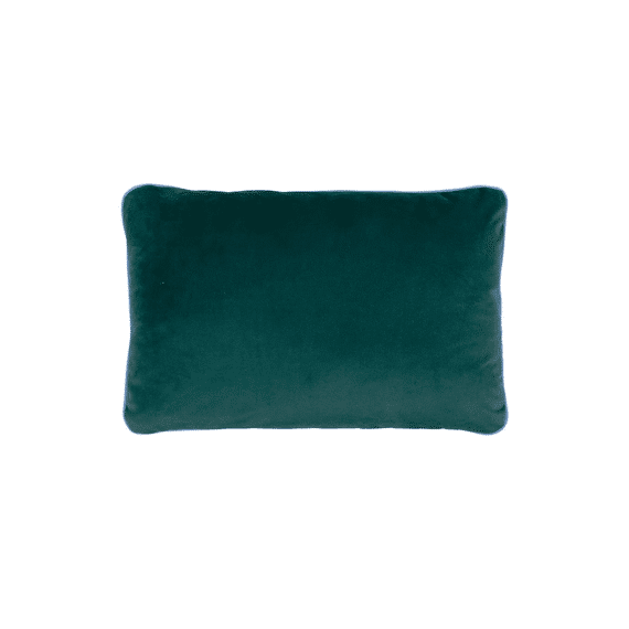 Nobodinoz Kussen Rechthoekig Eco-Velvet Jungle Green