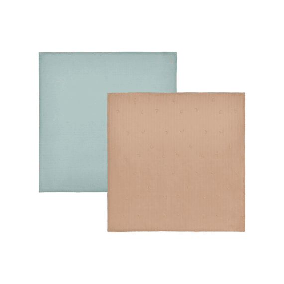Oyoy Tetradoeken Yummy 2-pack 70x70 Blue Camel