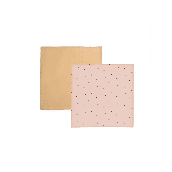 Oyoy Tetradoeken Yummy 2-pack 70x70 Rose Fudge