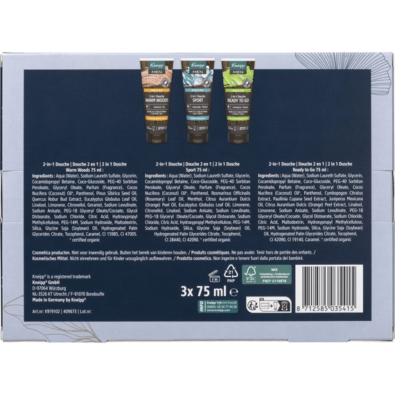 Kneipp Geschenkset Men Shower Favourites