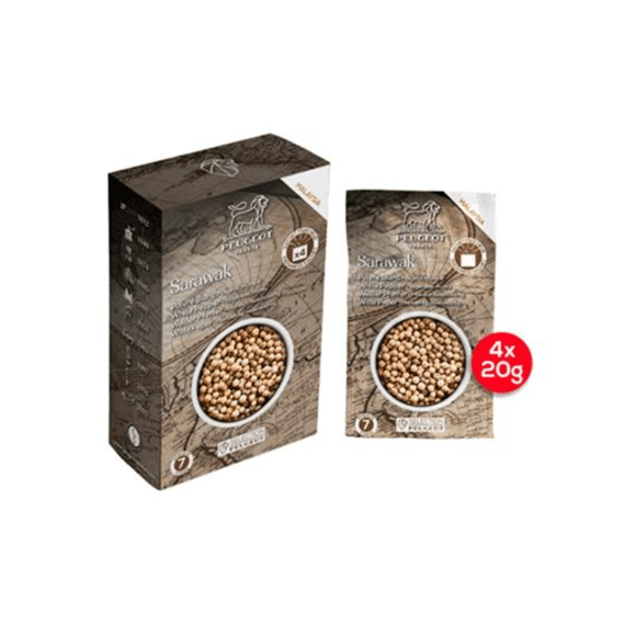 Peugeot Classic Sarawak Witte Peper Malaysia 4x20g