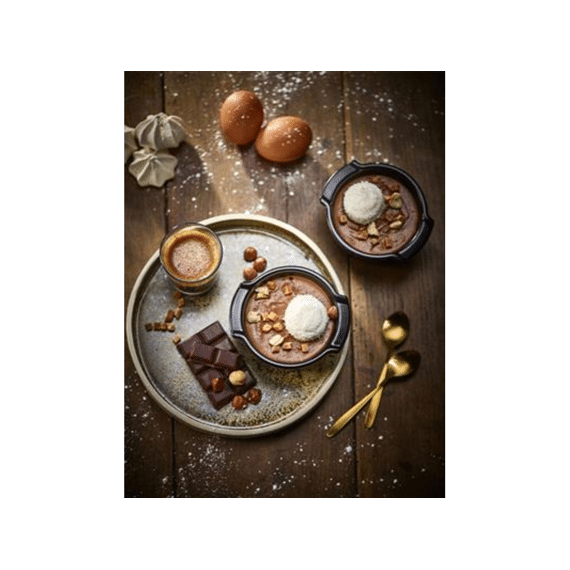 Peugeot Appolia Ovenschaaltje Keramisch 11cm 2stuk Satijnzwart