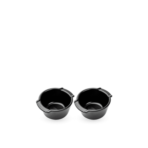 Peugeot Appolia Ovenschaaltje Keramisch 11cm 2stuk Satijnzwart