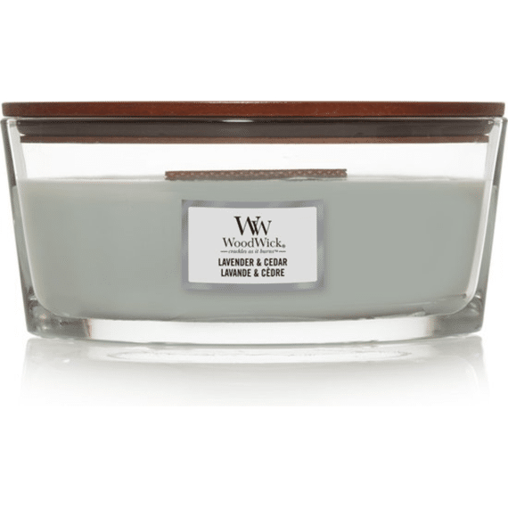 Woodwick Kaars Ellipse Lavender & Cedar