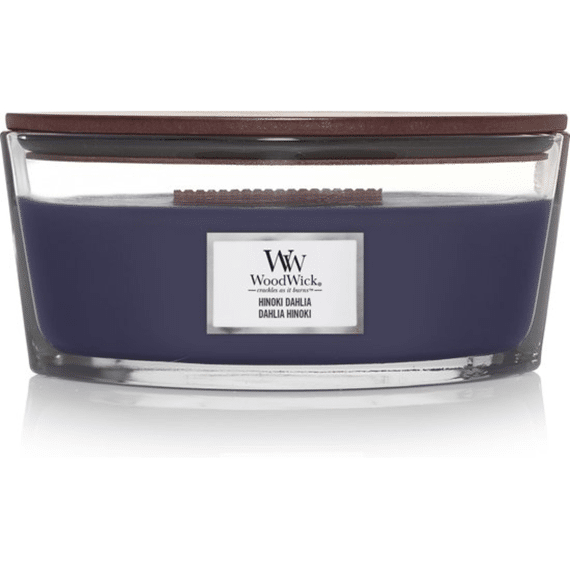Woodwick Kaars Ellipse Hinoki Dahlia