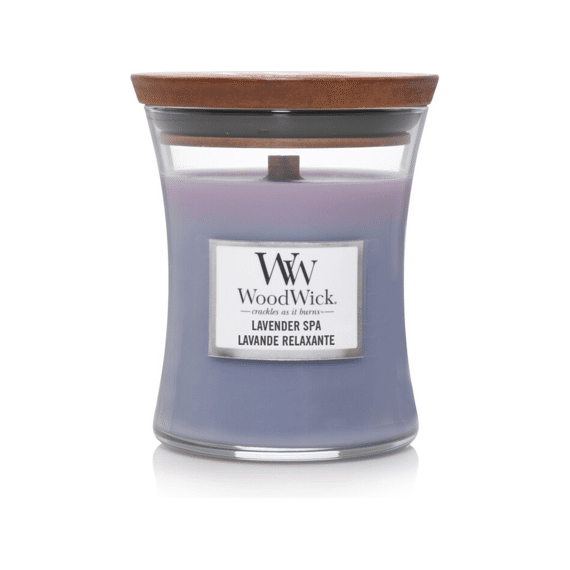 Woodwick Kaars Medium Lavender Spa