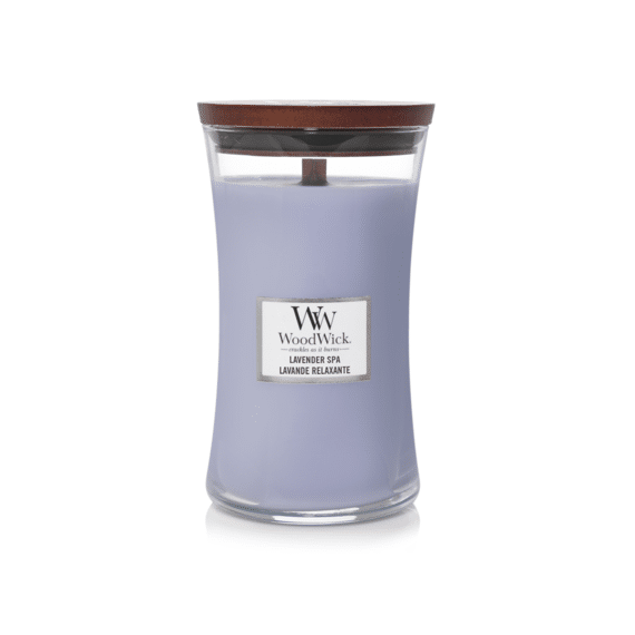 Woodwick Kaars Large Lavender Spa
