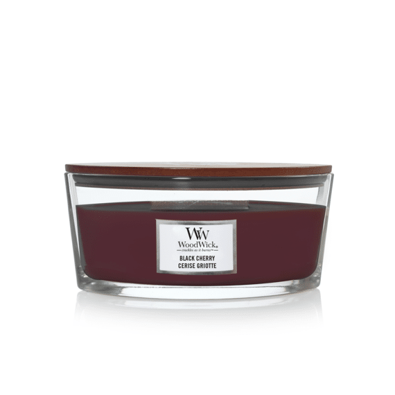 Woodwick Kaars Ellipse Black Cherry