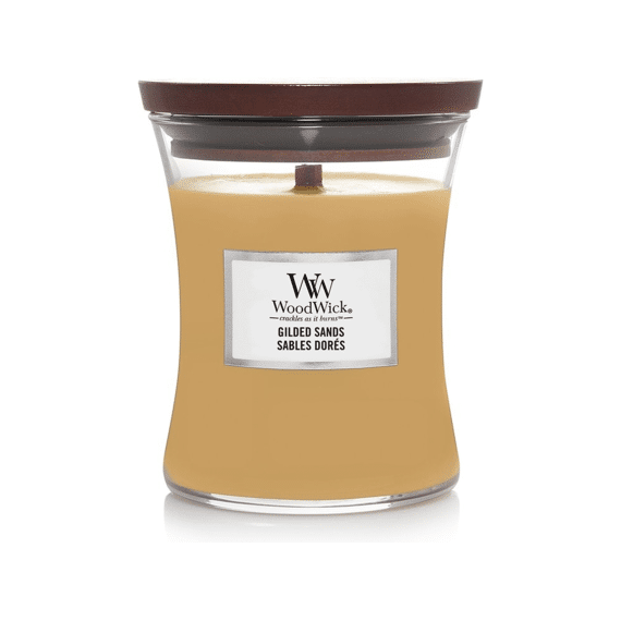 Woodwick Kaars Medium Gilded Sands