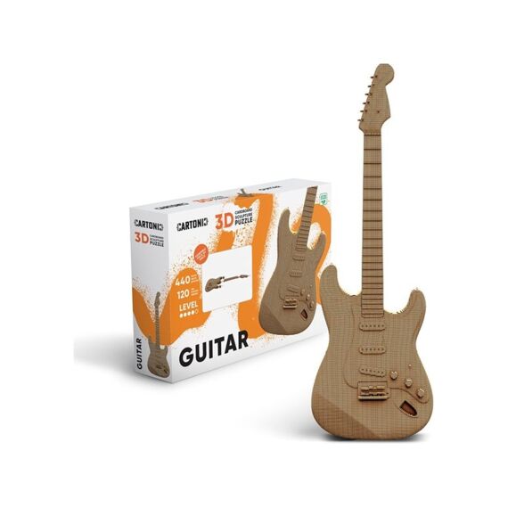 Cartonic 3d Puzzel Gitaar