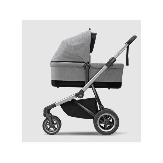 Thule Sleek Kinderwagen Grey Melange Alu Buggyzit + Draagmand