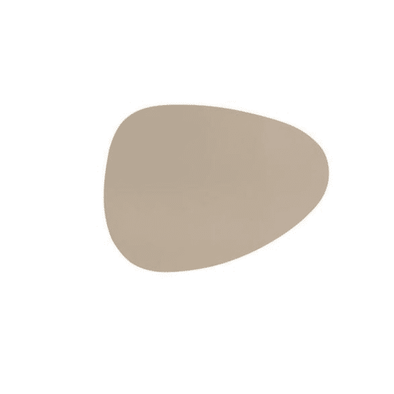 Tiseco PLacemat Stone Leather Look 43x32cm Taupe