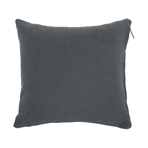 Tiseco Kussen Slub 45x45cm Grijs
