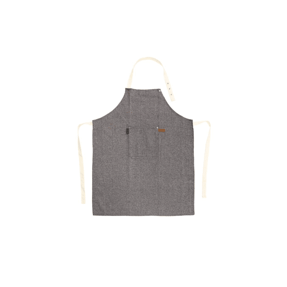 Tiseco Keukenschort Sherlock Fishbone Zwart