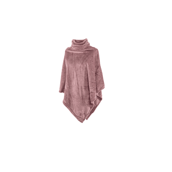 Tiseco Poncho Cosy Collar Russet 80x80cm