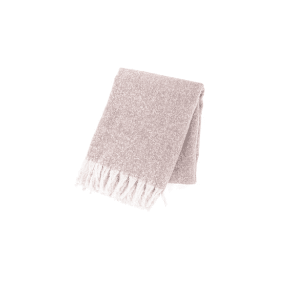 Tiseco Plaid Flock 130x170cm Microflanel Rose